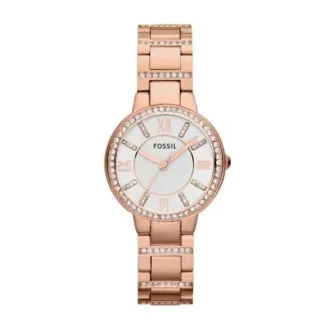 Orologio Virginia in acciaio inossidabile color rosa