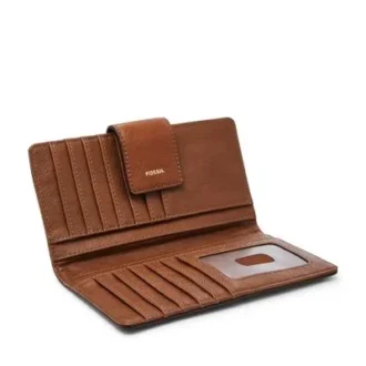 Pochette con linguetta RFID Logan