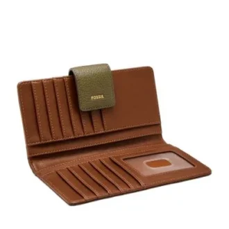 Pochette con linguetta RFID Logan