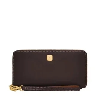 Portafoglio continentale con zip Lennox