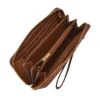 Portafoglio continentale con zip Lennox