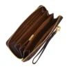Portafoglio continentale con zip Lennox