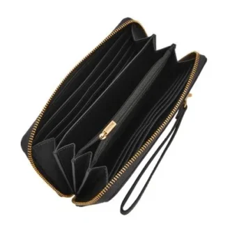 Portafoglio continentale con zip Lennox