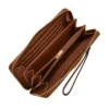 Portafoglio continentale con zip Lennox