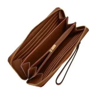 Portafoglio continentale con zip Lennox
