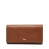Portafoglio Logan in pelle con patta RFID