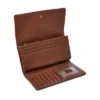 Portafoglio Logan in pelle con patta RFID