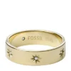 Sadie Shine Bright Anello a fascia in acciaio inossidabile color oro