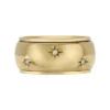 Sadie Shine Bright Anello Fidget Band in acciaio inossidabile color oro