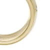 Sadie Shine Bright Anello Fidget Band in acciaio inossidabile color oro