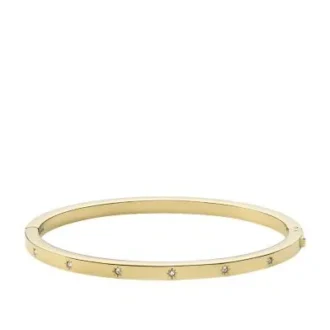 Sadie Shine Bright Bracciale rigido in acciaio inossidabile color oro