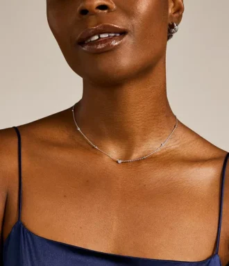 Set collana in argento sterling Glitz