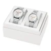 Set di orologi da polso multifunzione Fenmore con bracciale color argento