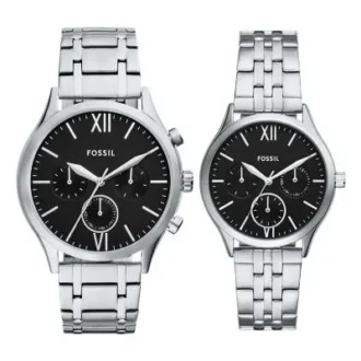 Set di orologi multifunzione Fenmore in acciaio inossidabile