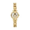 Set orologio e bracciale Carlie a tre lancette in acciaio inossidabile color oro