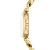 Set orologio e bracciale Carlie a tre lancette in acciaio inossidabile color oro