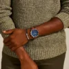 Set orologio e bracciale Neutra Chronograph in pelle