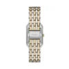 Set orologio e bracciale Raquel a tre lancette con datario in acciaio inossidabile bicolore