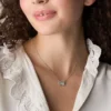 Set regalo collana e orecchini a farfalla in acciaio inossidabile Sutton