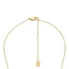 Sutton The Good Luck Collection Collana con pendente a ferro di cavallo in acciaio inossidabile dorato