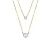 Sutton Tokens Of Affection Collana con catena in acciaio inossidabile bicolore