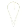 Sutton Tokens Of Affection Collana con catena in acciaio inossidabile bicolore