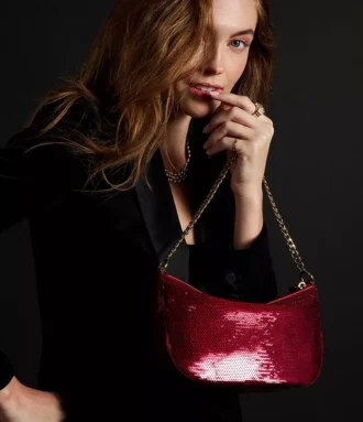 The Wizard of Oz x Fossil Edizione speciale Borsa Jolie con paillettes rosse