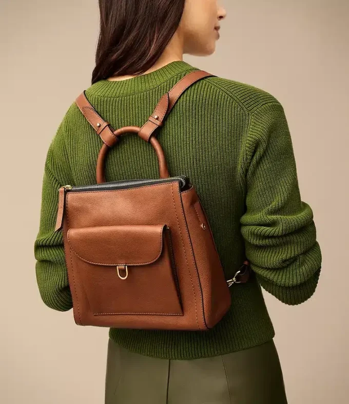 Zainetto Parker in pelle