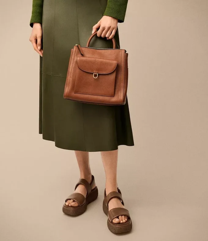 Zainetto Parker in pelle