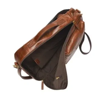 Zaino convertibile in pelle Buckner